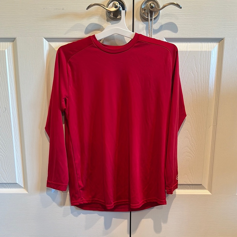 Athletic Youth Red Long Sleeve Undershirt